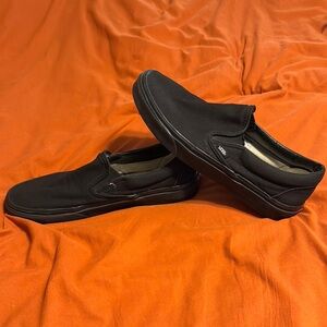 Vans Men's Black Slip-On Shoes